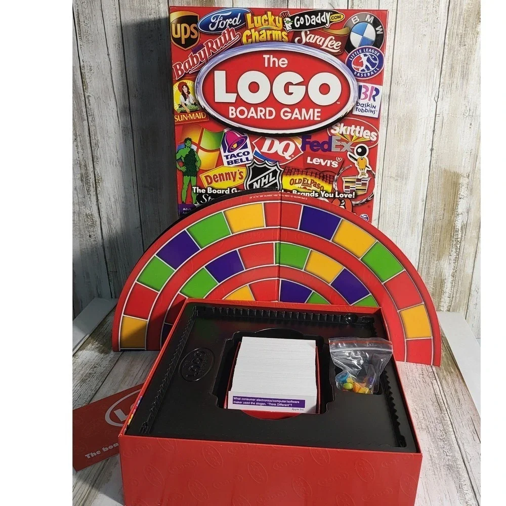 The Logo Board Game Collectible Party Family Fun Trivia‎